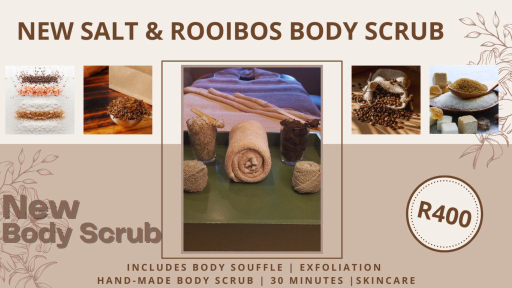 Salt Rooibos body scrub Website Banner 25 May 2024 1